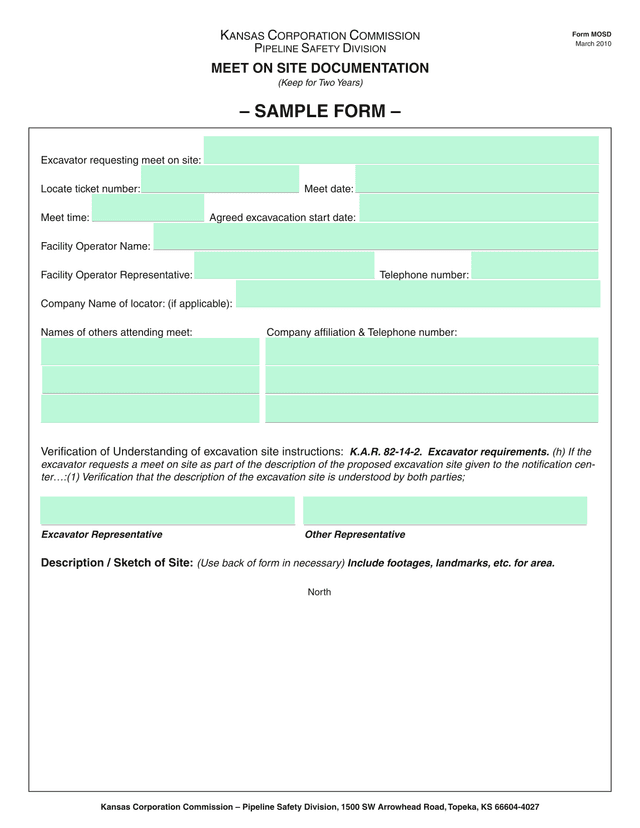 Meet On Site Documentation screenshot