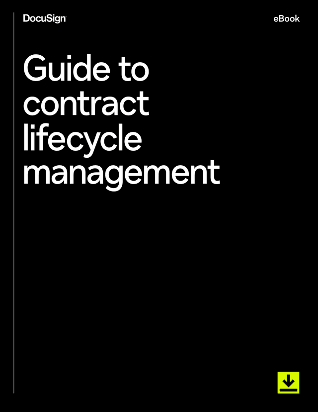 Guide To Contract Lifecycle Management screenshot