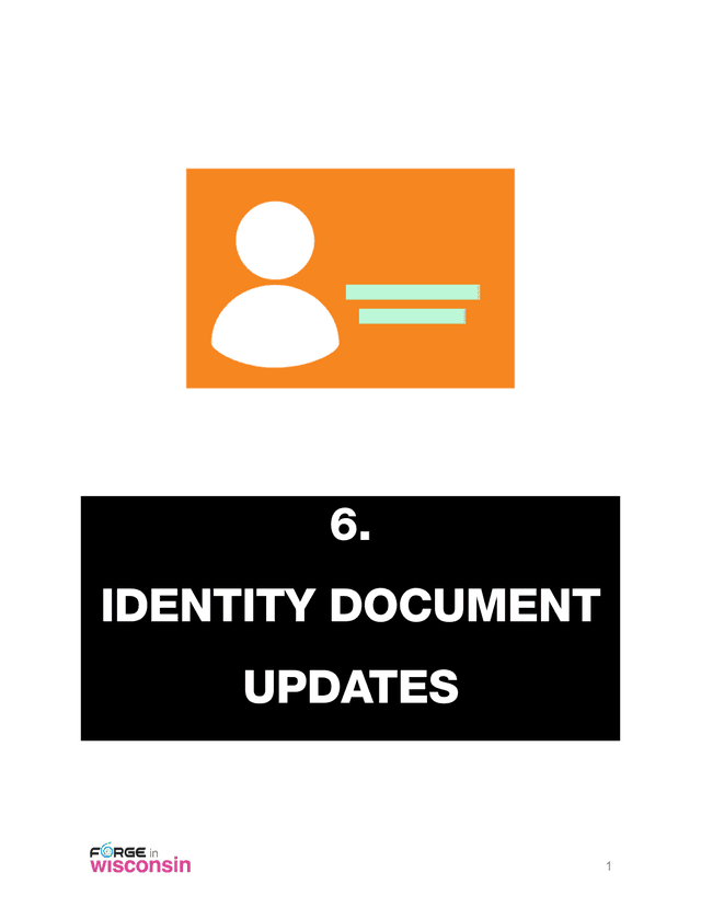Identity Document Updates screenshot