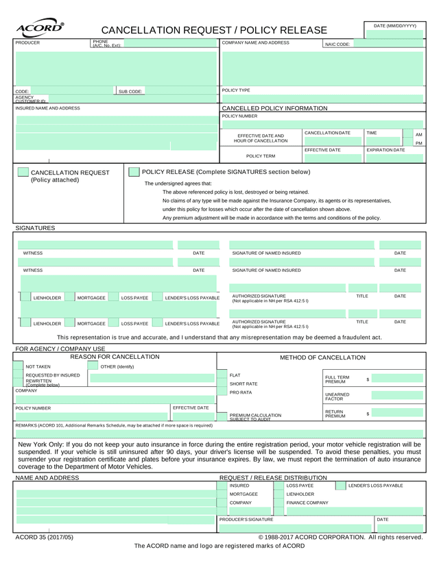 Acord 35 screenshot