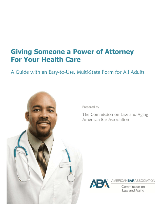 Giving Someone A Power Of Attorney For Your Health Care screenshot