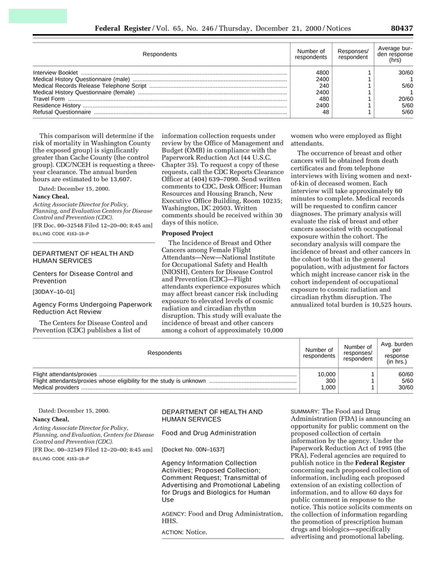 Agency Forms Undergoing Paperwork Reduction Act Review screenshot